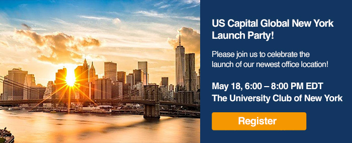 US Capital Global New York Launch Party!