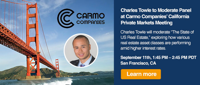 Charles Towle to Moderate Panel at Carmo Companies’ California Private Markets Meeting