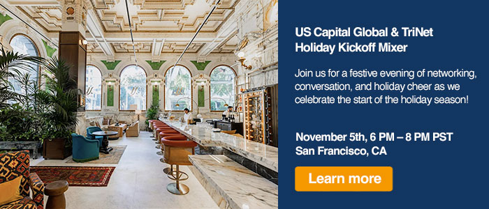US Capital Global & TriNet Holiday Kickoff Mixer