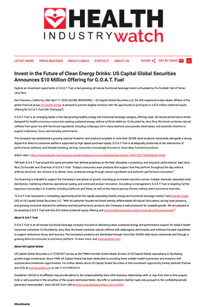 Health Industry Watch