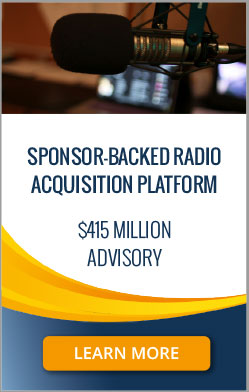 Sponsor-Backed Radio Station Acquisition Platform